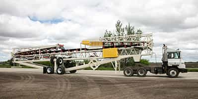 PowerStacker Conveyor in transport