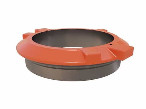 Endeavor® Cone Crusher locking nut spare part labeled ST300 model