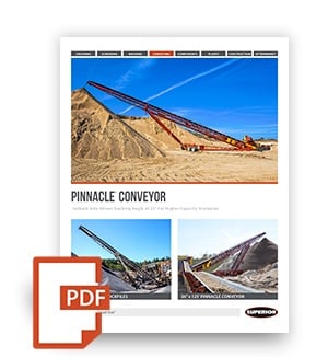 Pinnacle Conveyor | Large-Volume Stockpiles | Superior Industries